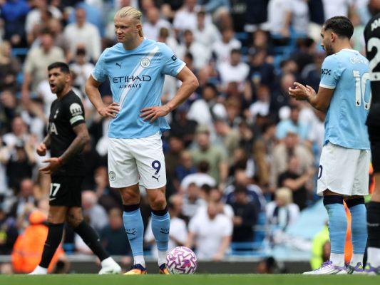 Pleite für Haalands City gegen Tottenham Pleite für Haalands City gegen Tottenham