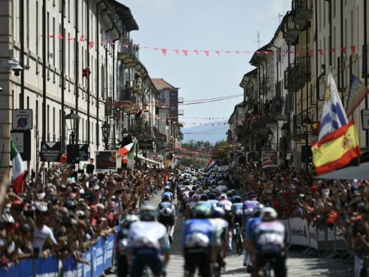 Die Vuelta startete in Italien