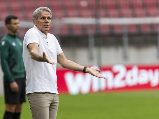 Der WAC von Trainer Kühbauer steht mit leeren Händen da