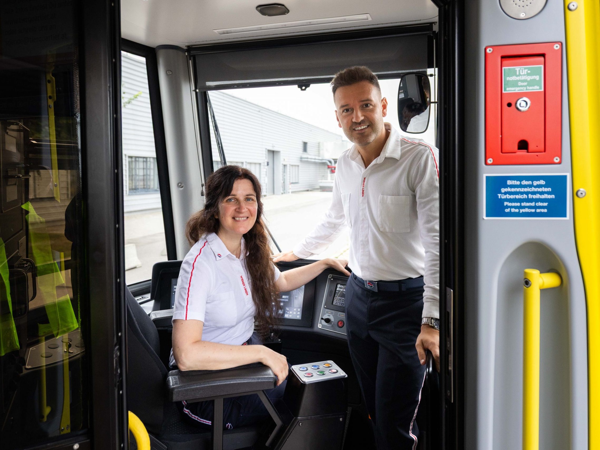 Für sie wird es am bald ernst: Elisabeth Urbanitsch, Florijan Isaku mischen bei der Tram-WM in Wien mit.
