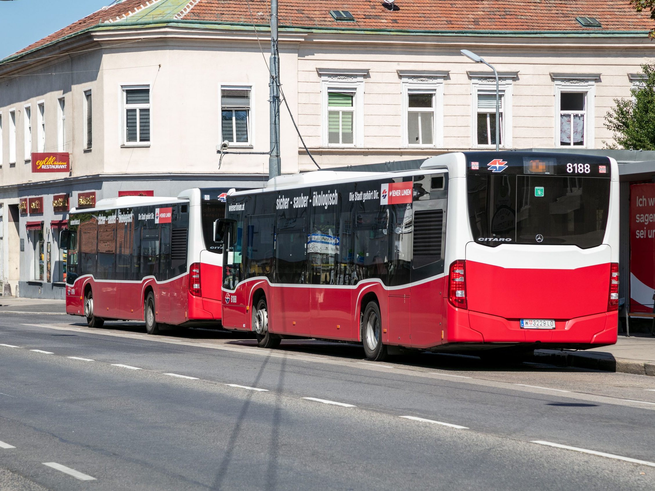 Neue Buslinienführung in Wien-Hietzing.