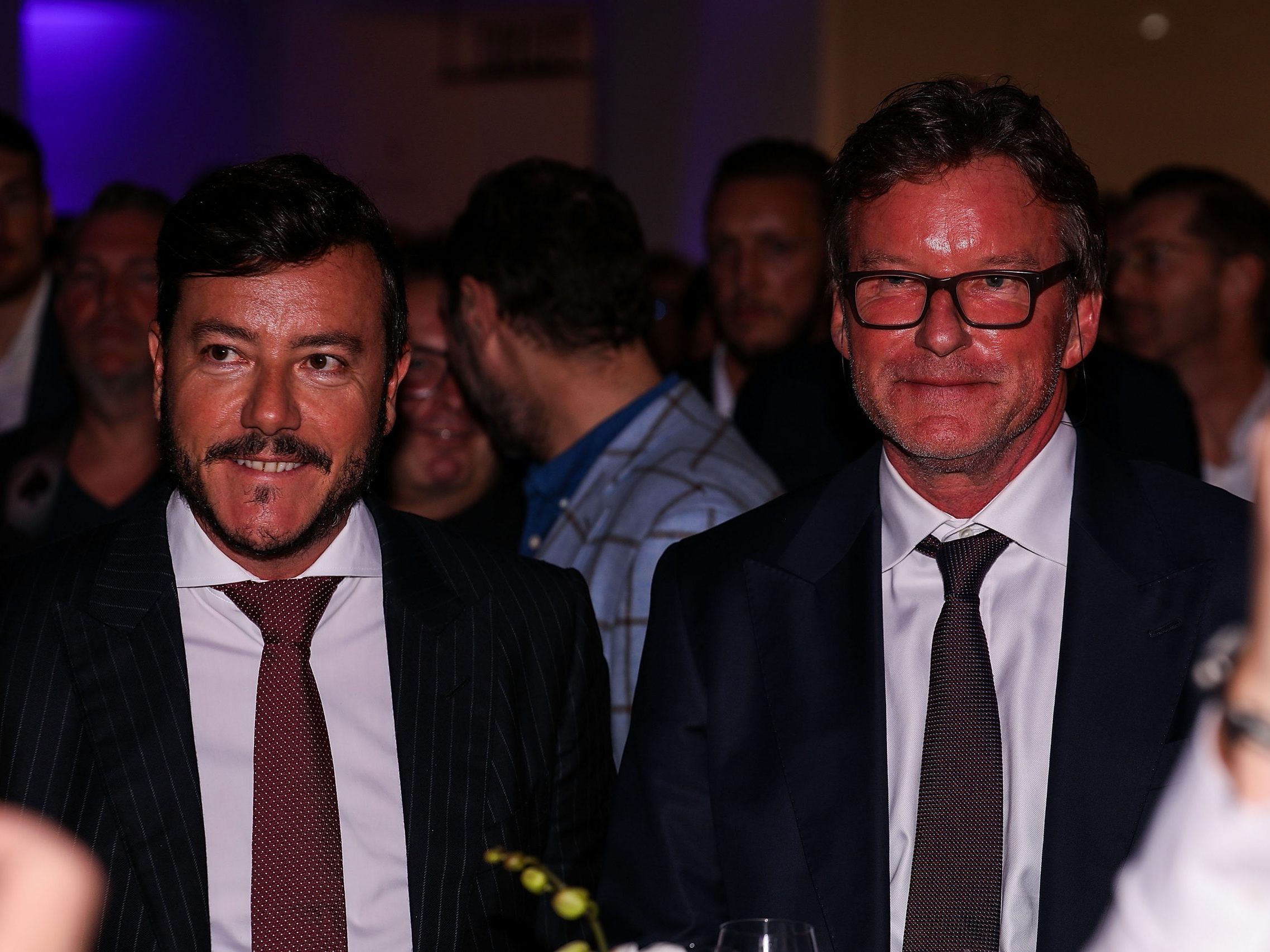 Rene Benko (Gruender Signa Holding), Ernst Dieter Berninghaus (Ex-Vorsitzender Verwaltungsrat Signa Holding)
