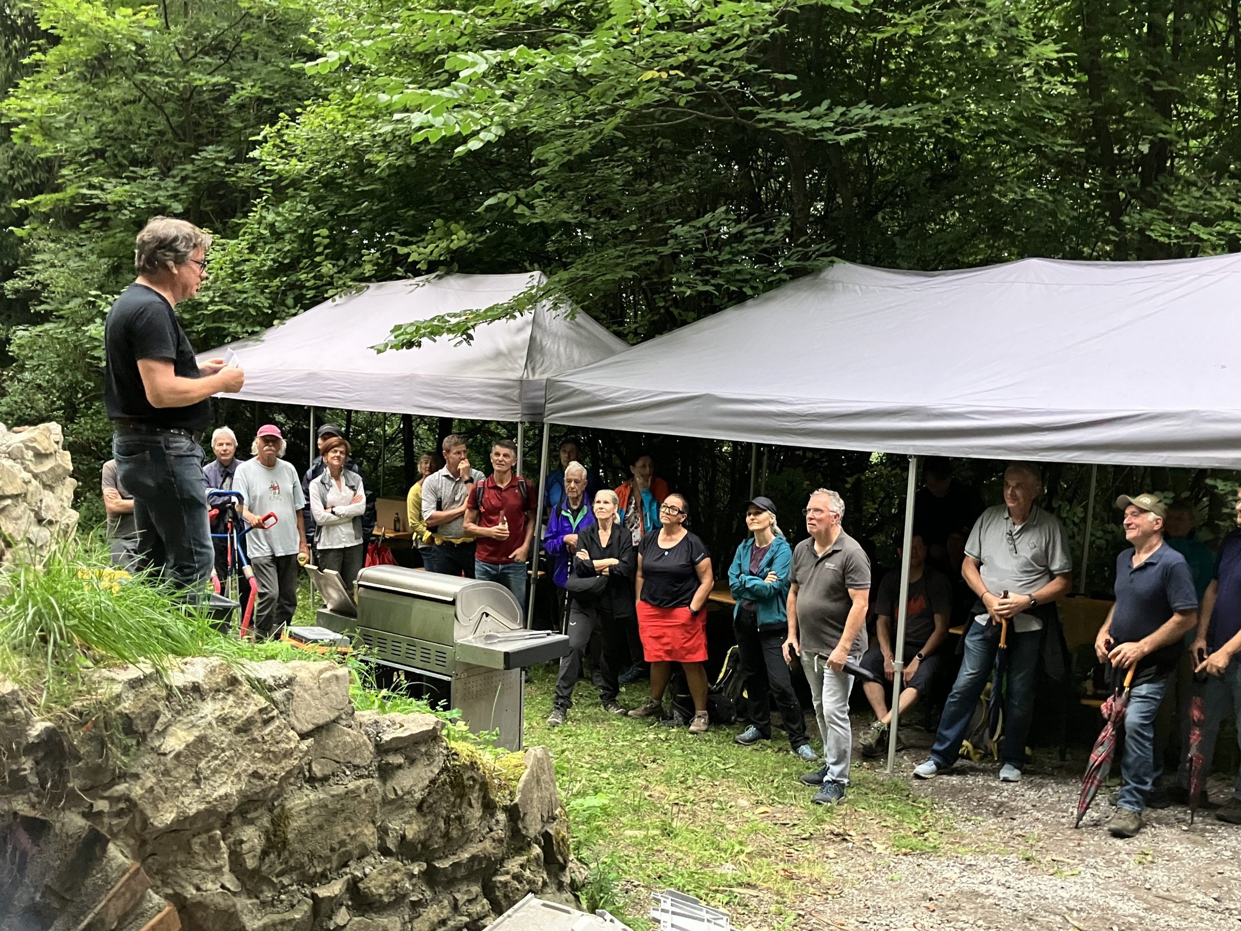Festakt zu 20 Jahre Burgsanierung auf dem Hohenemser Schlossberg