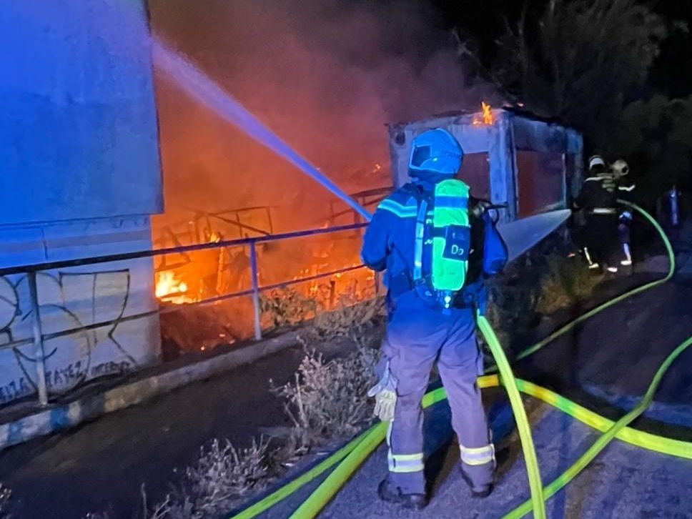 Brand in Wien-Donaustadt. Brand in Wien-Donaustadt.
