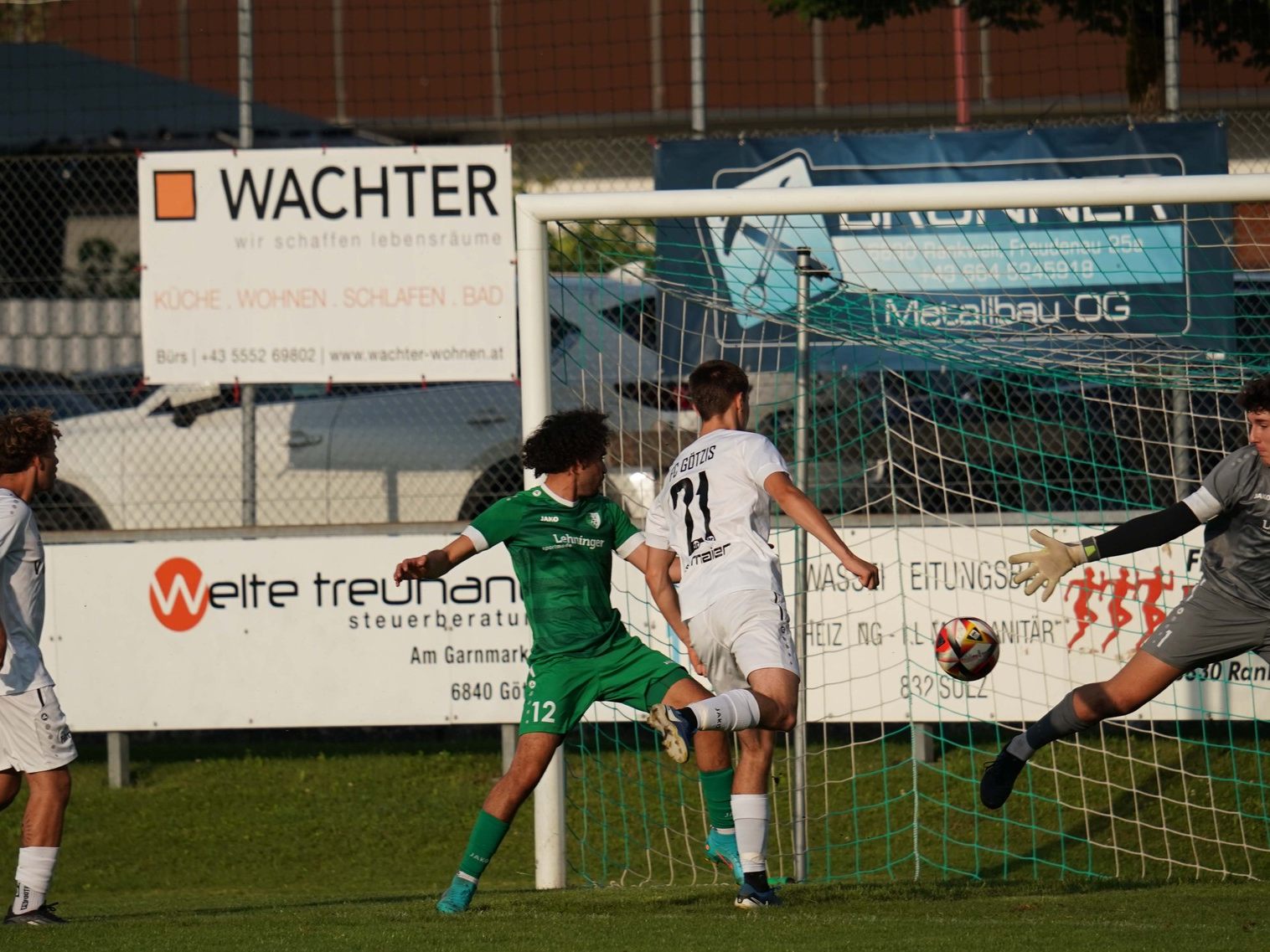 Götzis gewann bei Sulz 1b mit drei Toren Differenz.