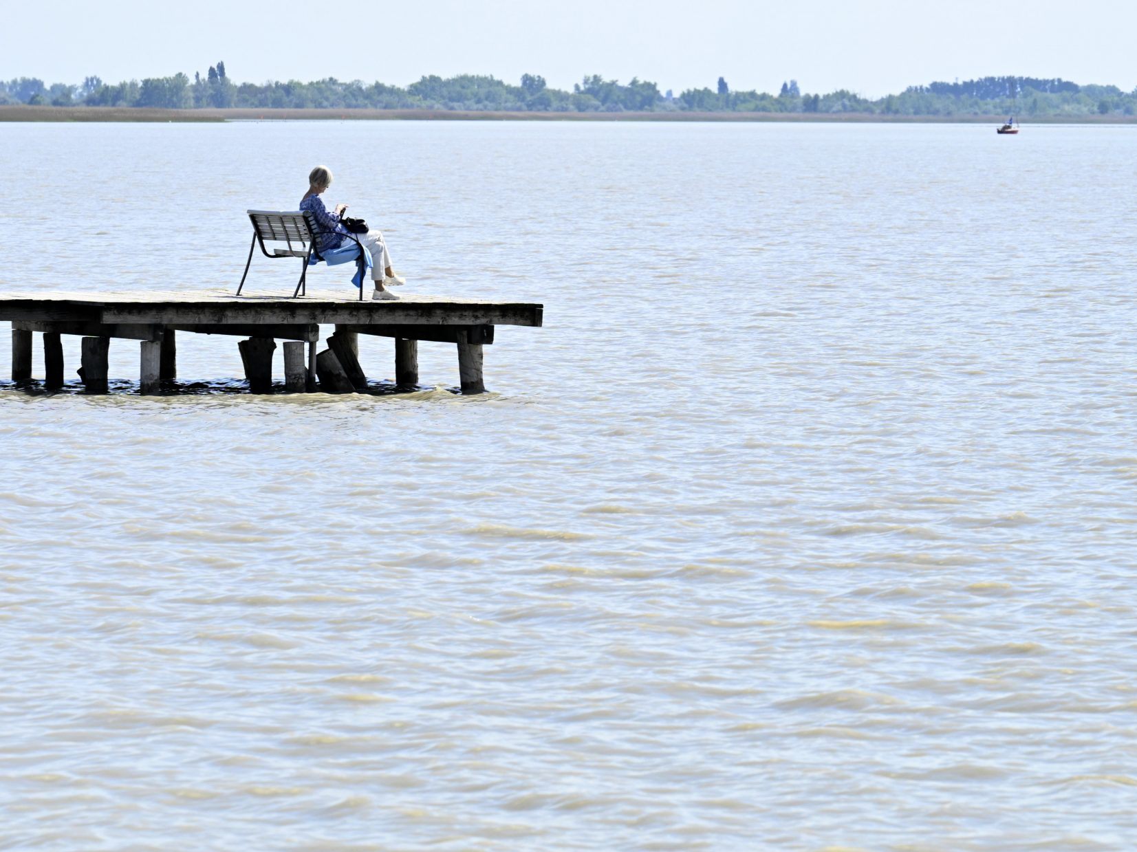 Der Neusiedler See profitierte von einem kühleren und verregneten Juli. Der Neusiedler See profitierte von einem kühleren und verregneten Juli.