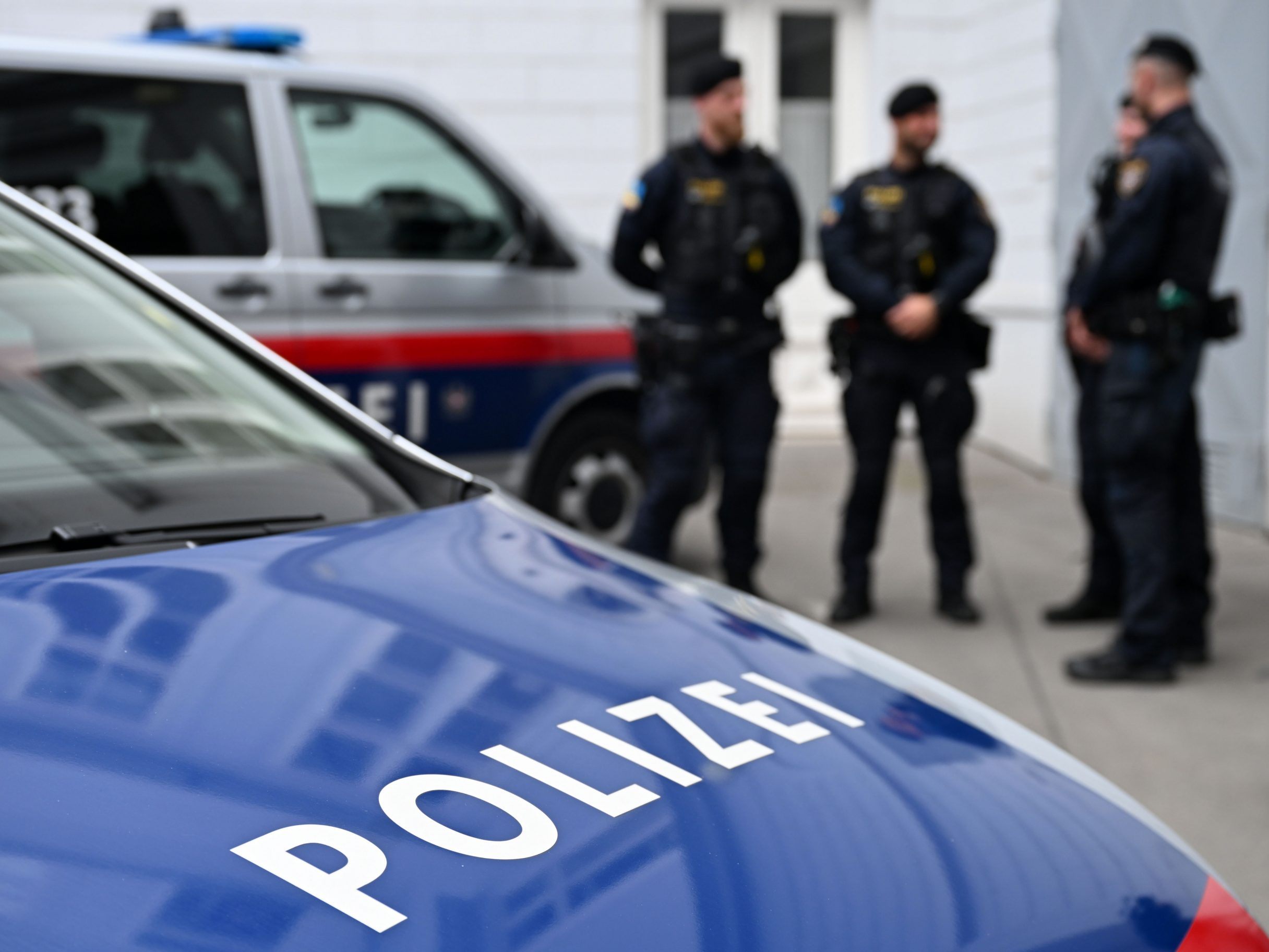 Die Polizei nahm zwei Tatverdächtige fest. Die Polizei nahm zwei Tatverdächtige fest.
