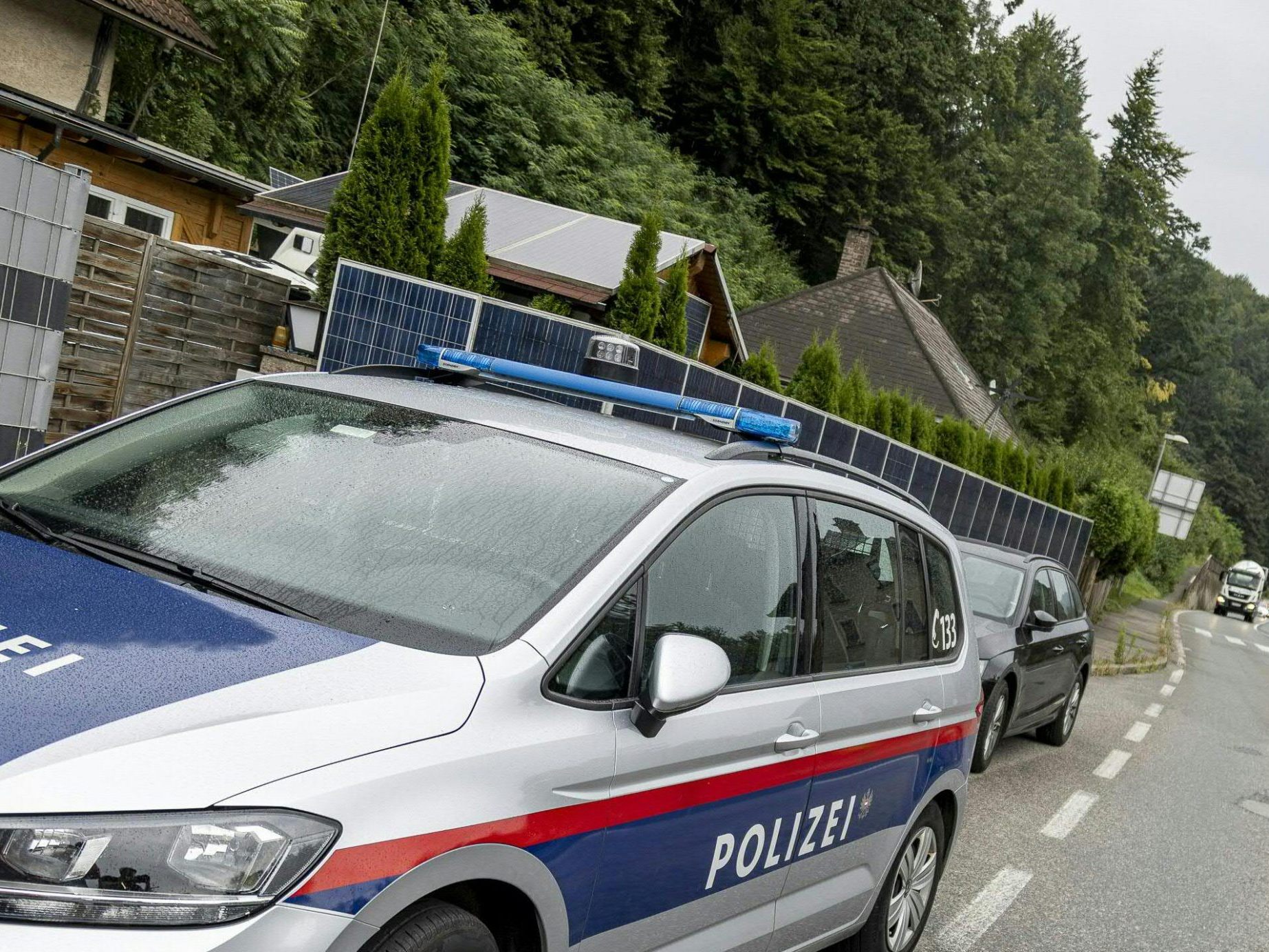 Ein Polizeiauto diese Woche im steirischen Leoben.