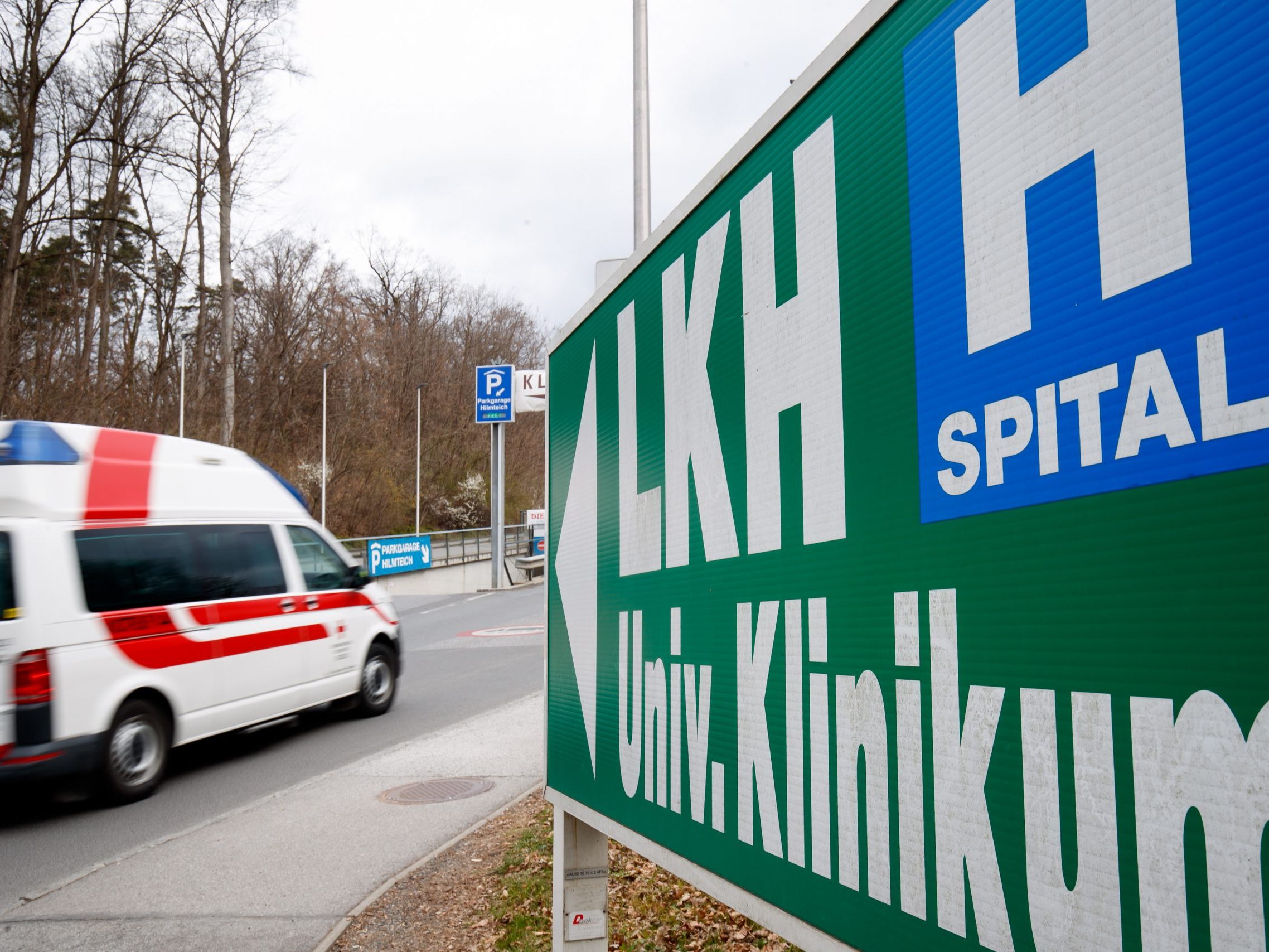 Die Verletzten wurden ins UKH Graz gebracht.