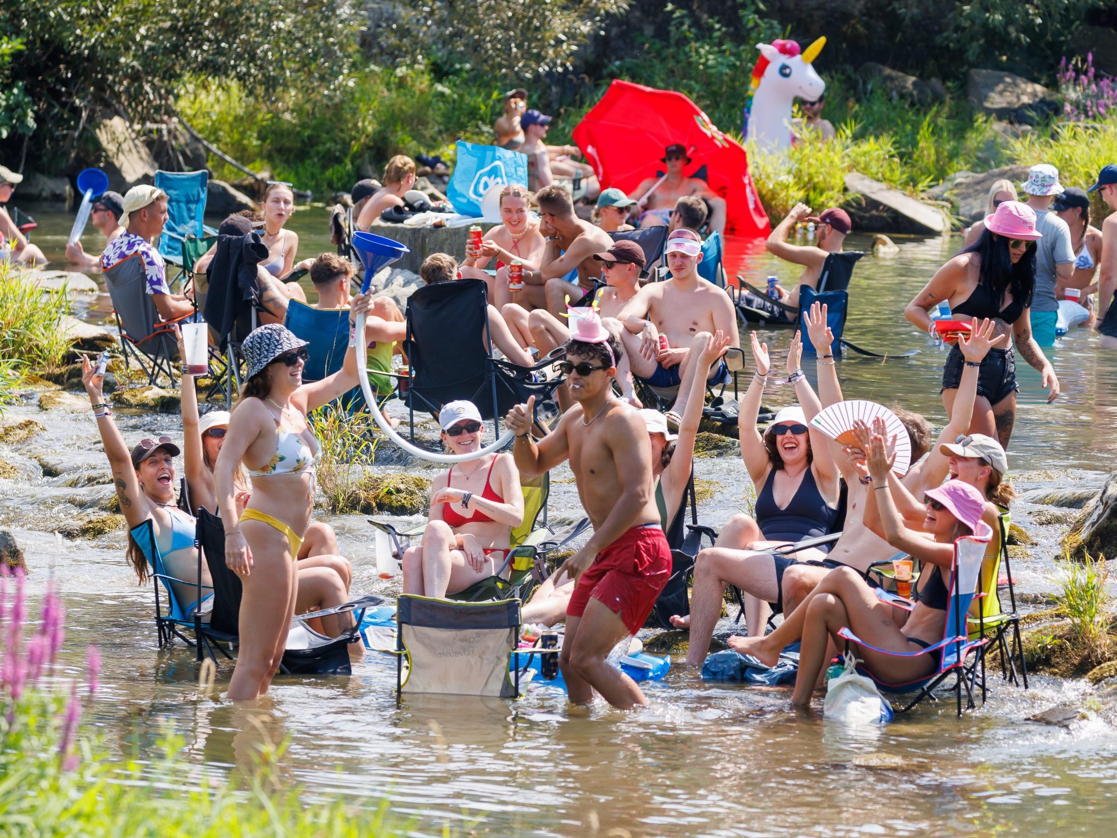 Beim Frequency herrscht heuer perfektes Festivalwetter. Beim Frequency herrscht heuer perfektes Festivalwetter.