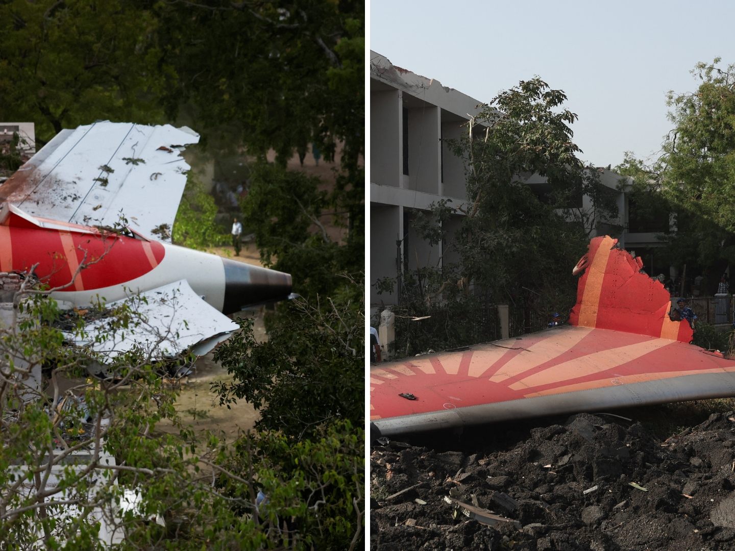 Der Absturz der Air-India-Maschine ereignete sich am 12. Juni unmittelbar nach dem Start in Ahmedabad. Der Absturz der Air-India-Maschine ereignete sich am 12. Juni unmittelbar nach dem Start in Ahmedabad.