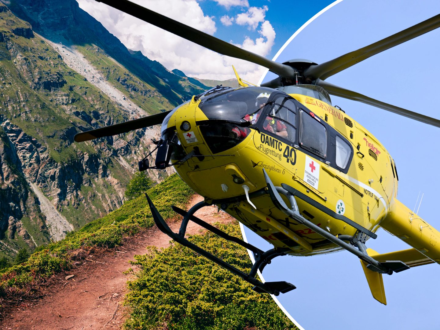 Alpinunfall in Blons – 66-Jähriger stürzt über Almwiese Alpinunfall in Blons – 66-Jähriger stürzt über Almwiese