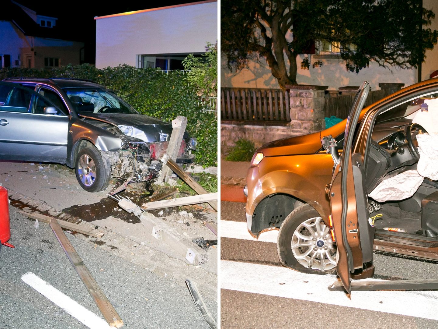 Drei Personen wurden beim Unfall verletzt und ins Landeskrankenhaus Feldkirch eingeliefert.