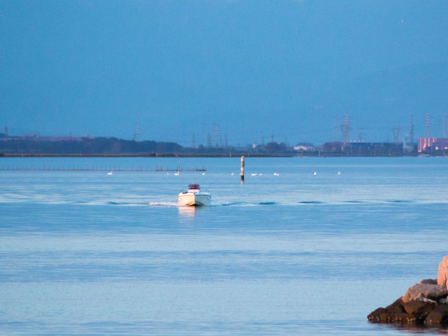 Nach dem Sprung ins Wasser fühlte sich der 47-Jährige plötzlich unwohl.