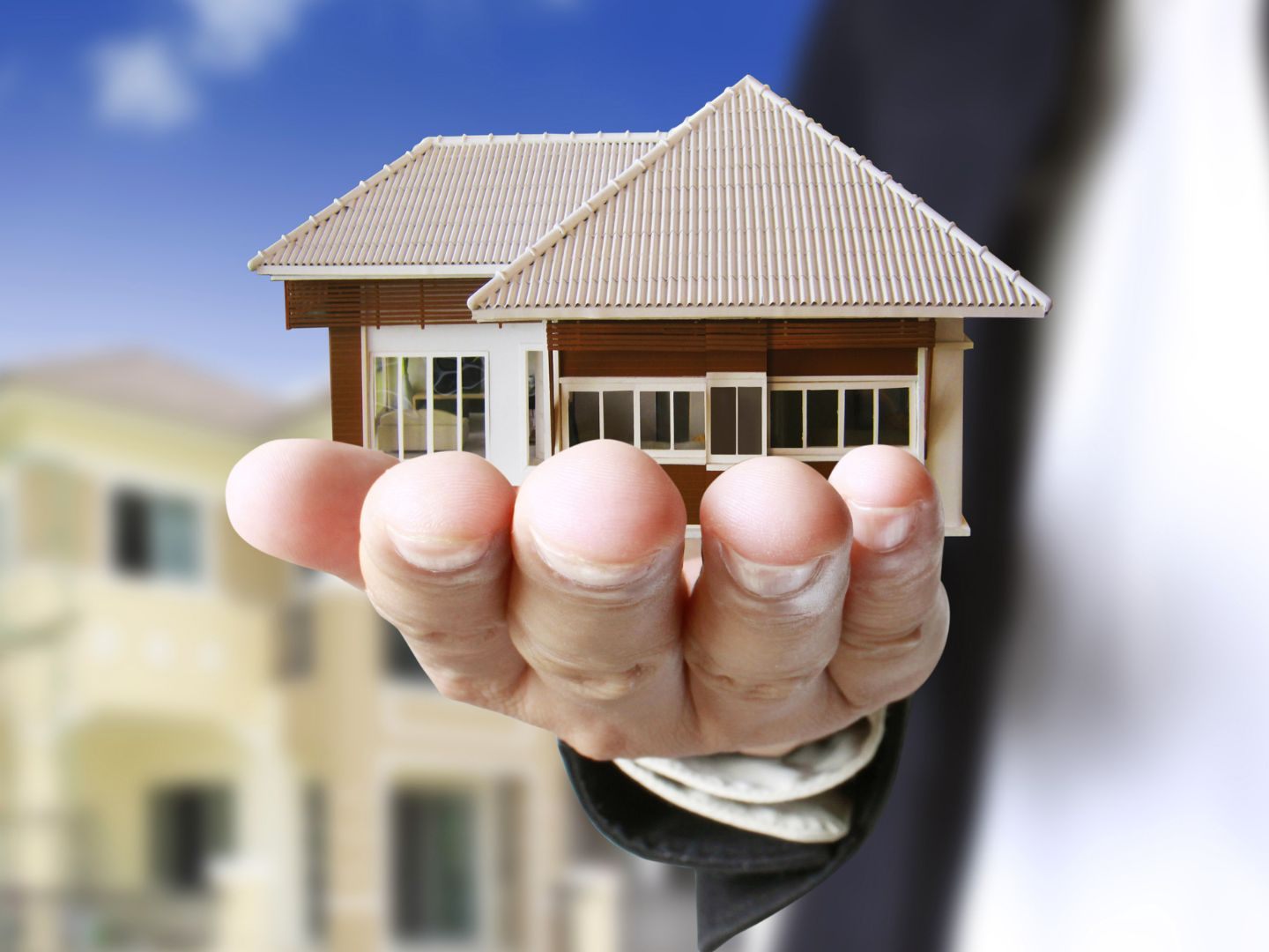 Österreichs Immobilienmarkt zieht leicht an.