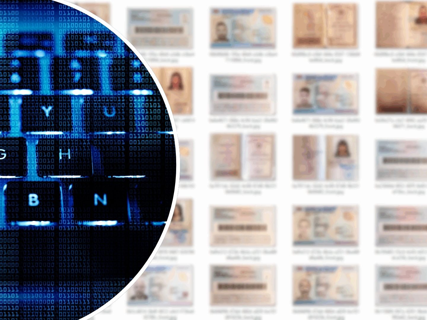 Die Daten wurden im "Dark Web" veröffentlicht. Die Daten wurden im "Dark Web" veröffentlicht.