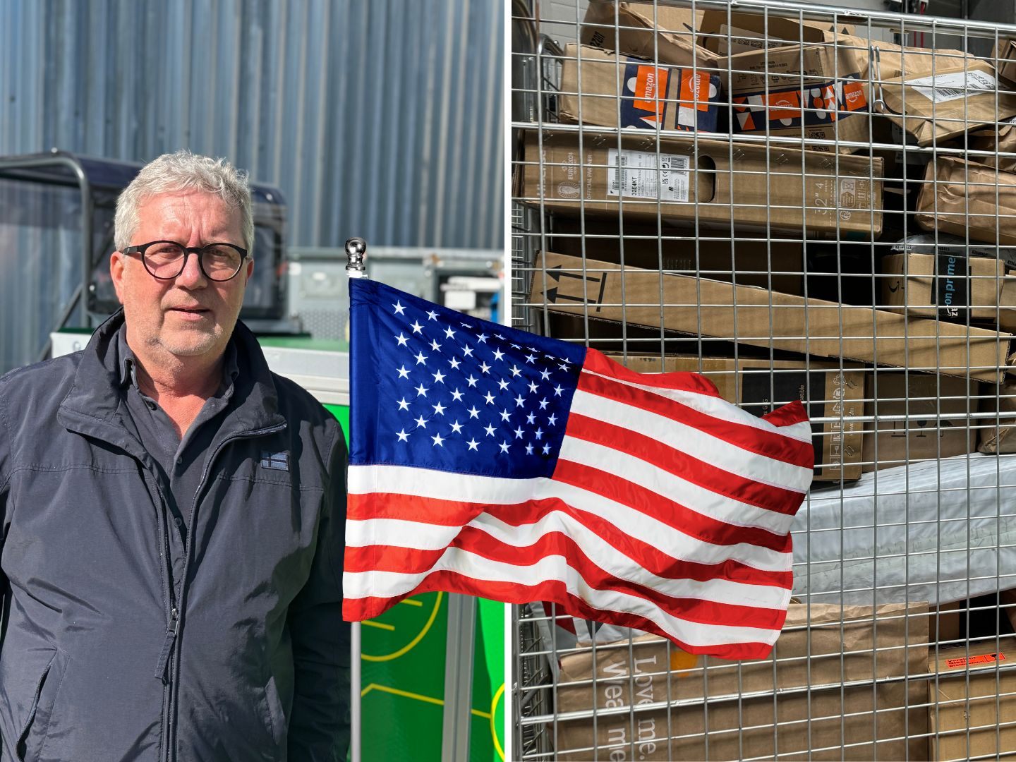 Stapeln sich jetzt die Pakete, die in die USA sollten, Herr Mähr?