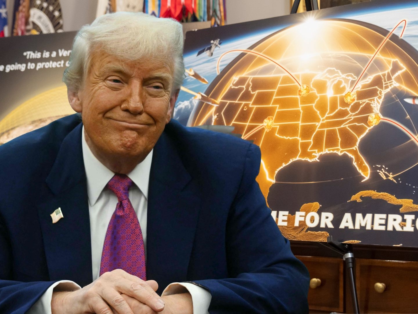 US-Präsident Donald Trump kündigte das Projekt "Golden Dome" als Teil einer umfassenden nationalen Verteidigungsstrategie an.