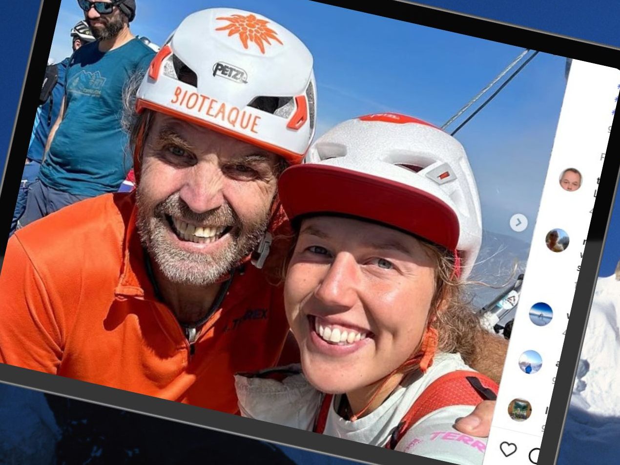 Thomas Huber trauert um seine Bergsteiger-Freundin Laura Dahlmeier. Thomas Huber trauert um seine Bergsteiger-Freundin Laura Dahlmeier.