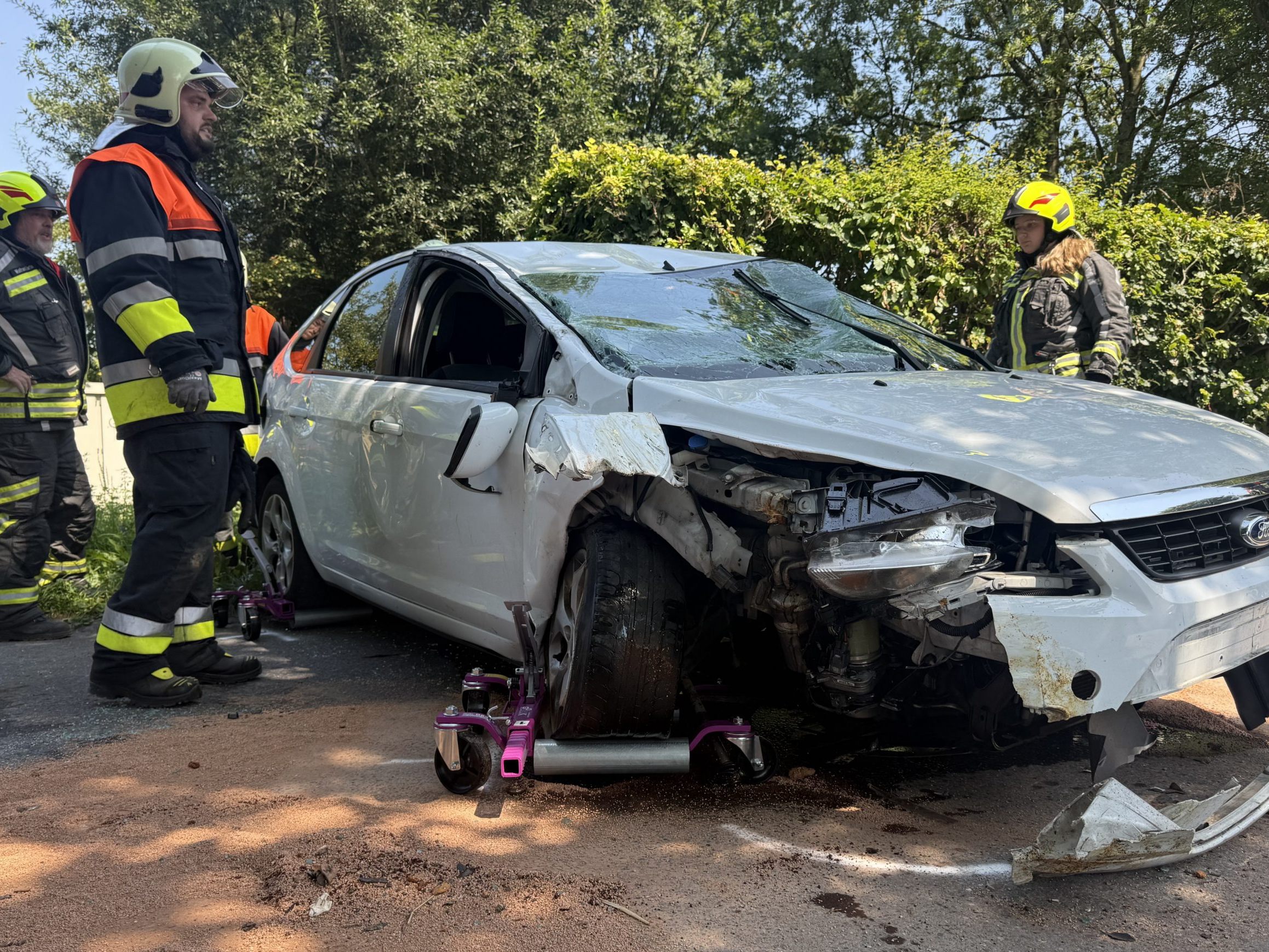 Verkehrsunfall in Meiningen Verkehrsunfall in Meiningen