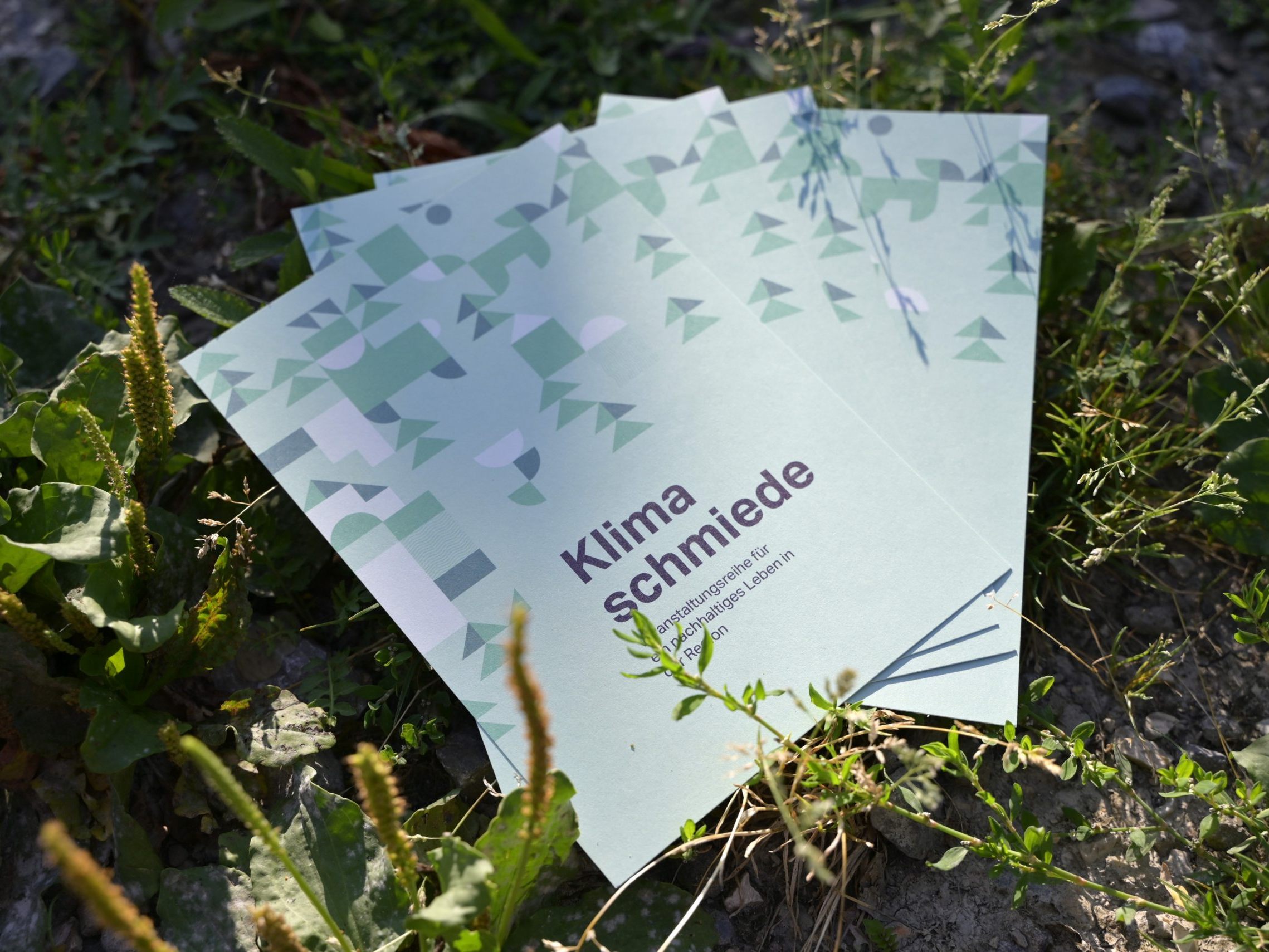 Klimaschmiede-Flyer. Klimaschmiede-Flyer.