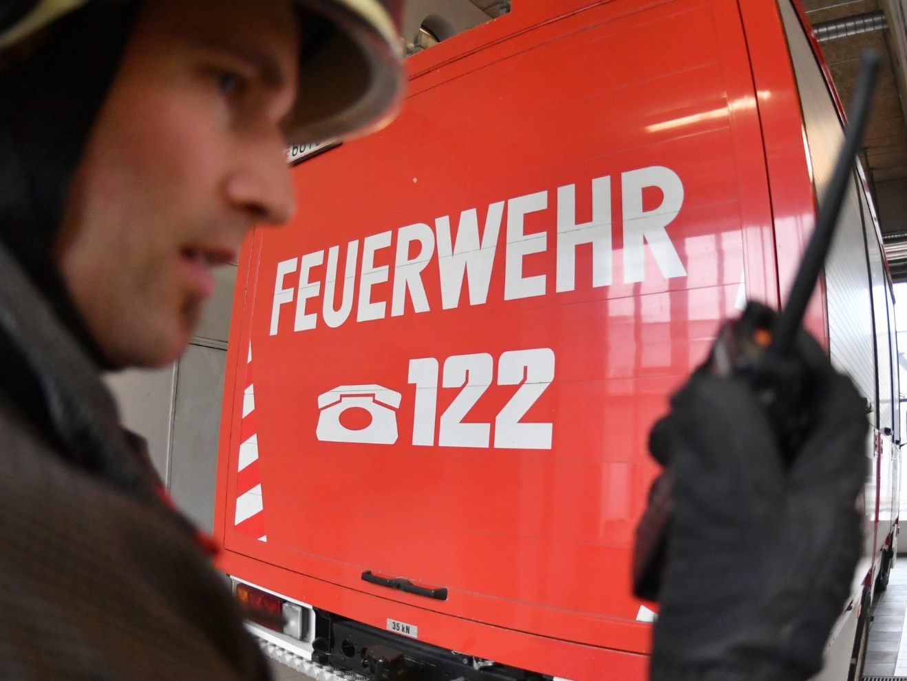 Zehn MAnn der Feuerwehr hatten den Brand rasch unter Kontrolle. (Symbolbild)