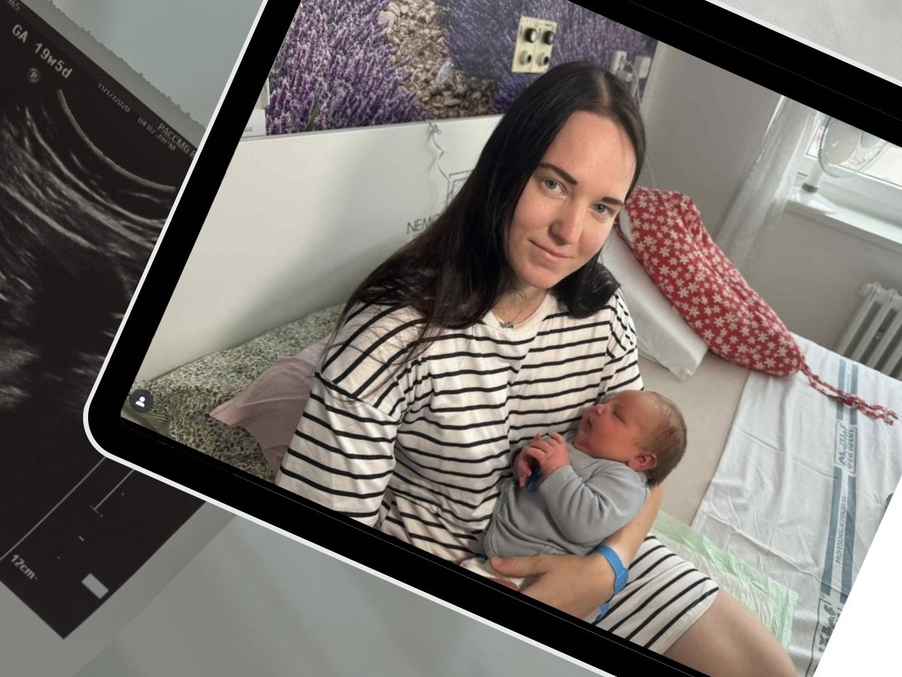 "Wie zwei Babys": Tschechin bringt Riesenbaby zur Welt. "Wie zwei Babys": Tschechin bringt Riesenbaby zur Welt.