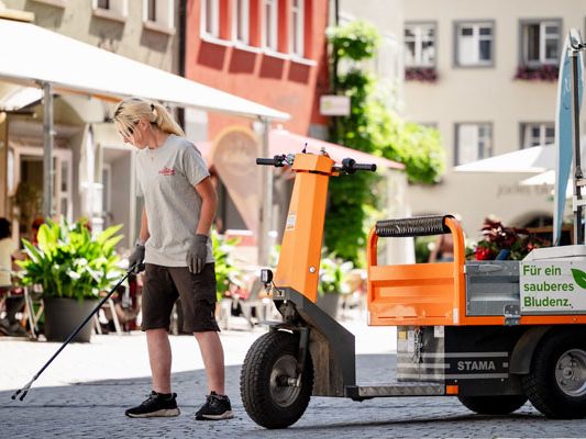 „Gemeinsam für eine saubere Innenstadt – richtige Abfallentsorgung hilft, Bludenz lebenswert zu erhalten.“