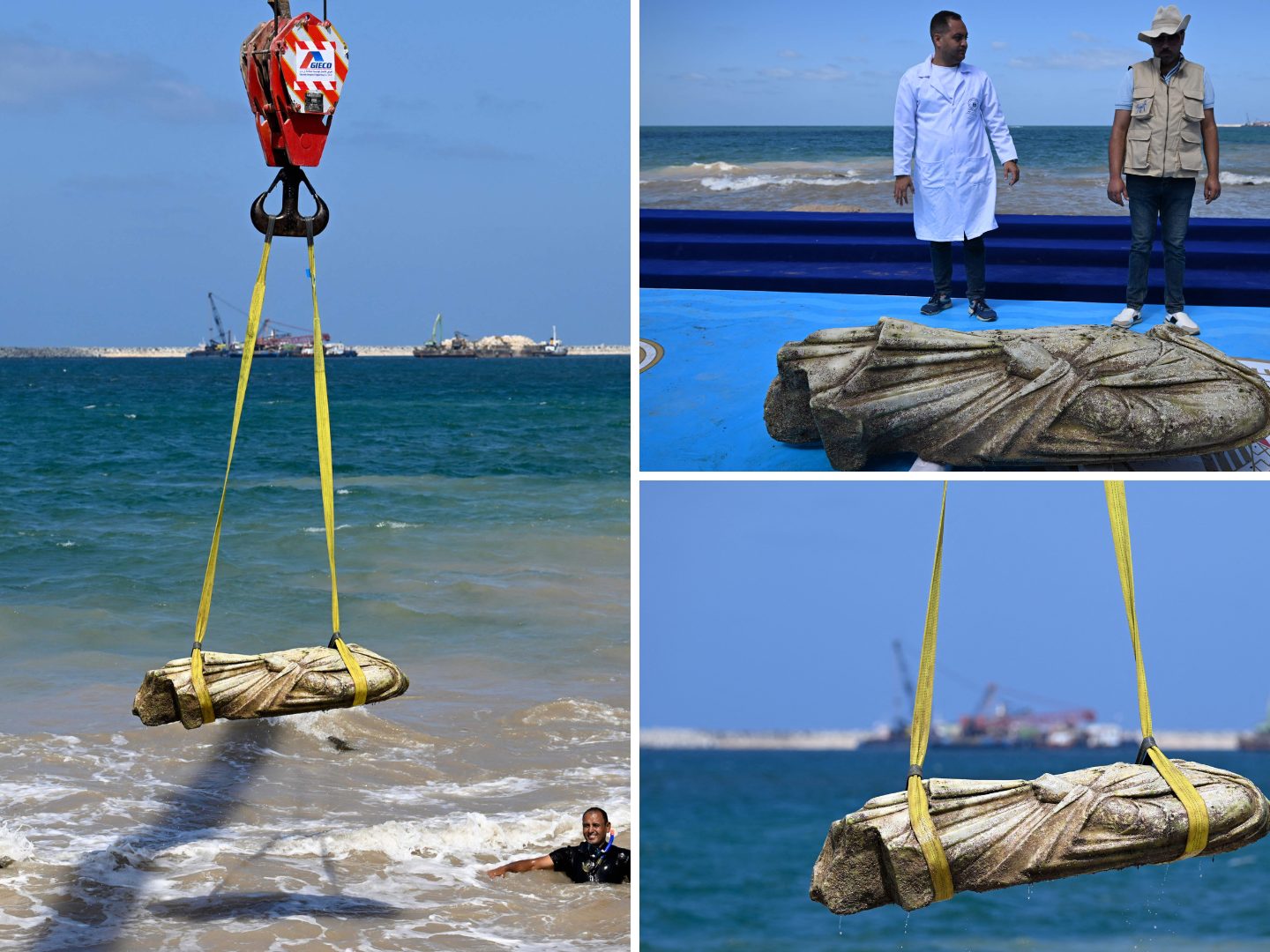 Erstmals seit 2001: Archäologische Bergung im Mittelmeer Erstmals seit 2001: Archäologische Bergung im Mittelmeer