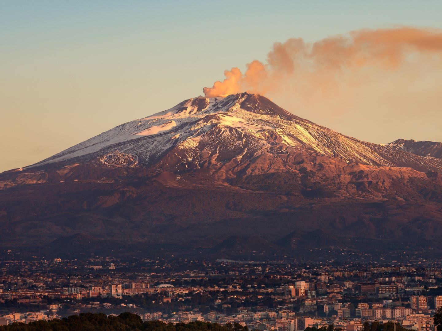 Vulkanaktivität auf Sizilien