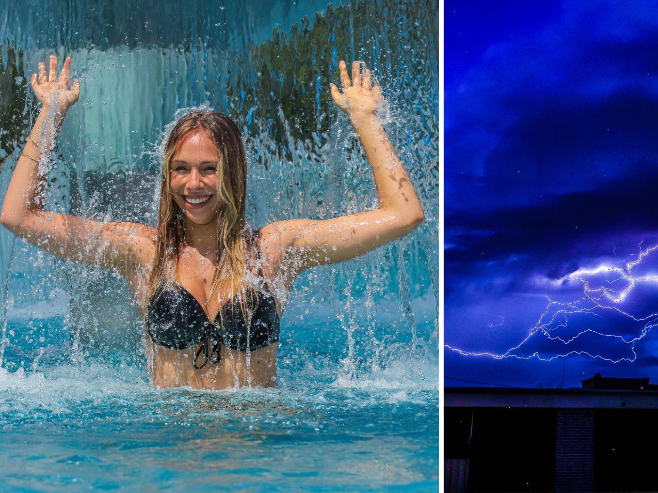 Von Hitze bis Gewitter ist am Wochenende alles dabei