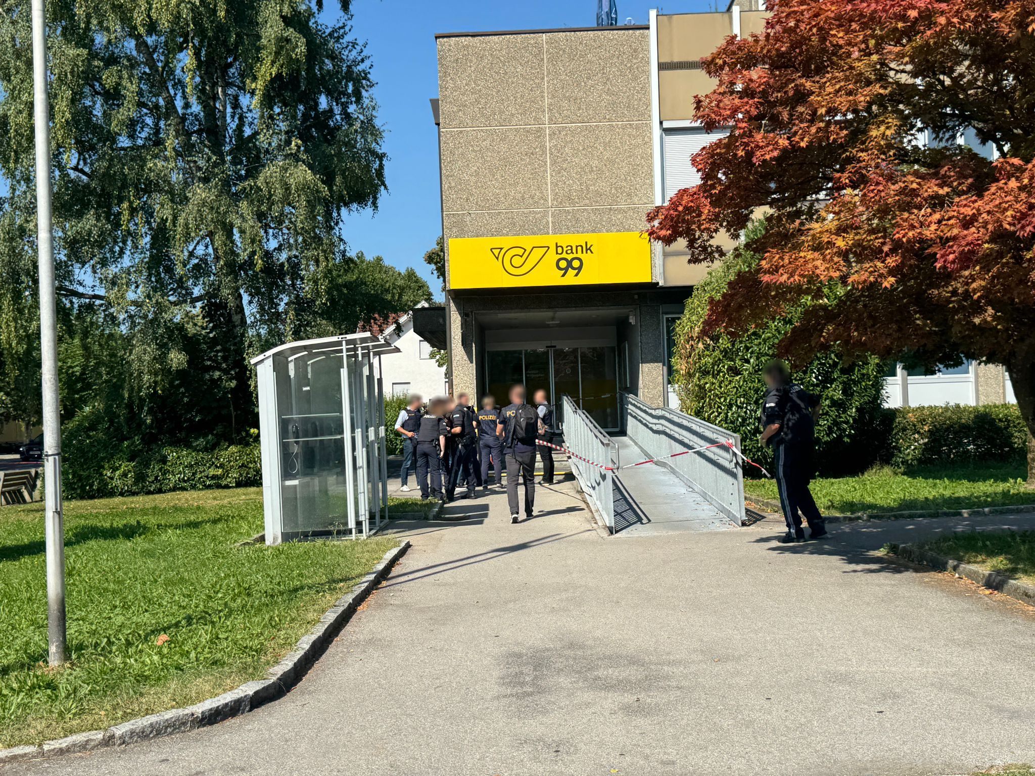 Die Postfiliale in Götzis wurde am Dienstag überfallen.