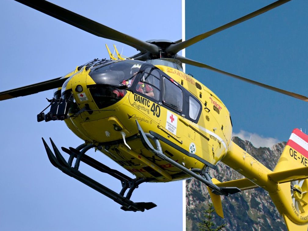 Im Einsatz standen die Polizei, die Bergrettung sowie der Christophorus-Notarzthubschrauber. (Symbolfoto)