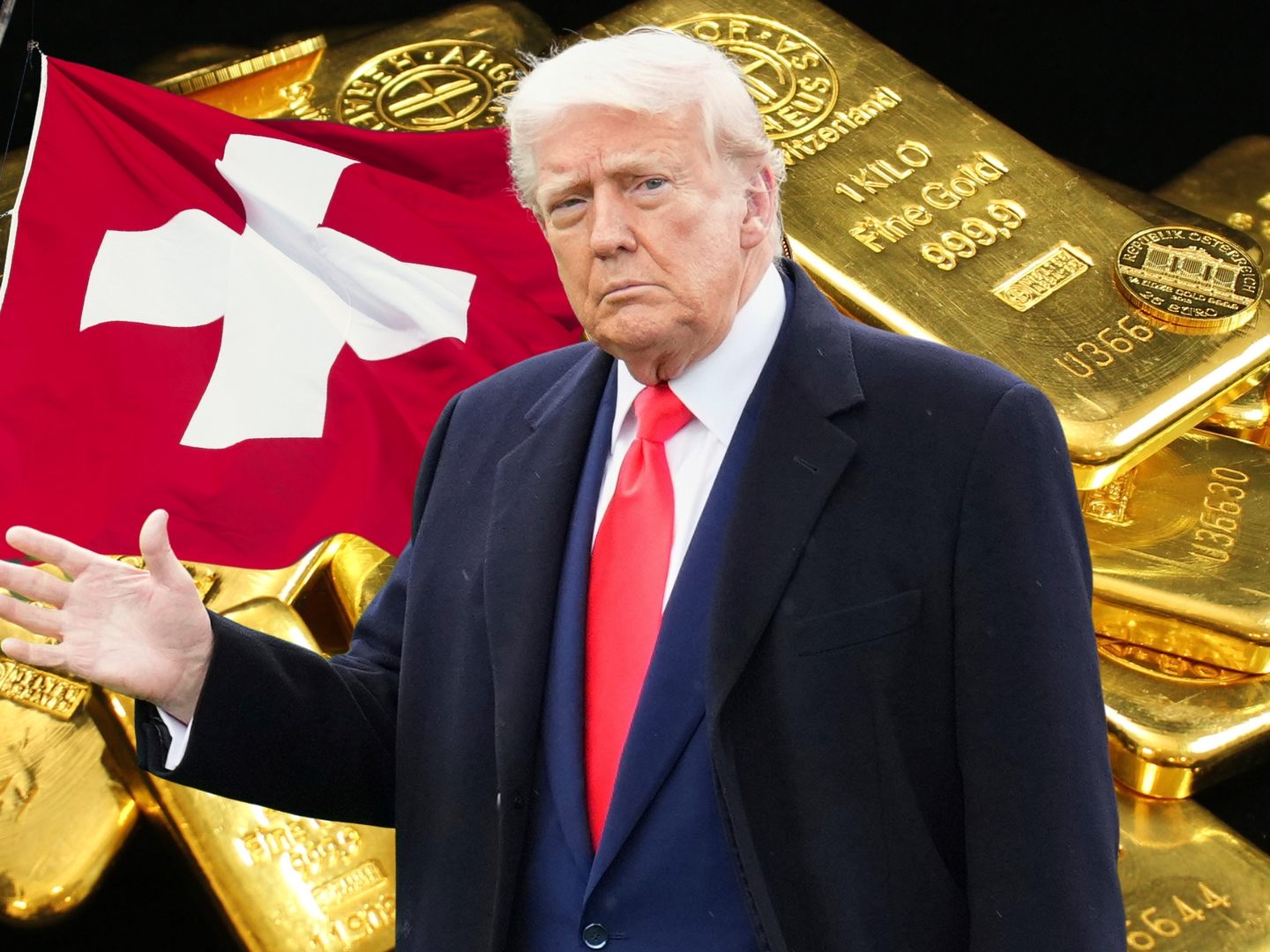 US-Präsident Donald Trump erklärte am 11. August 2025 auf Truth Social, dass Gold nicht mit Zöllen belegt werde.