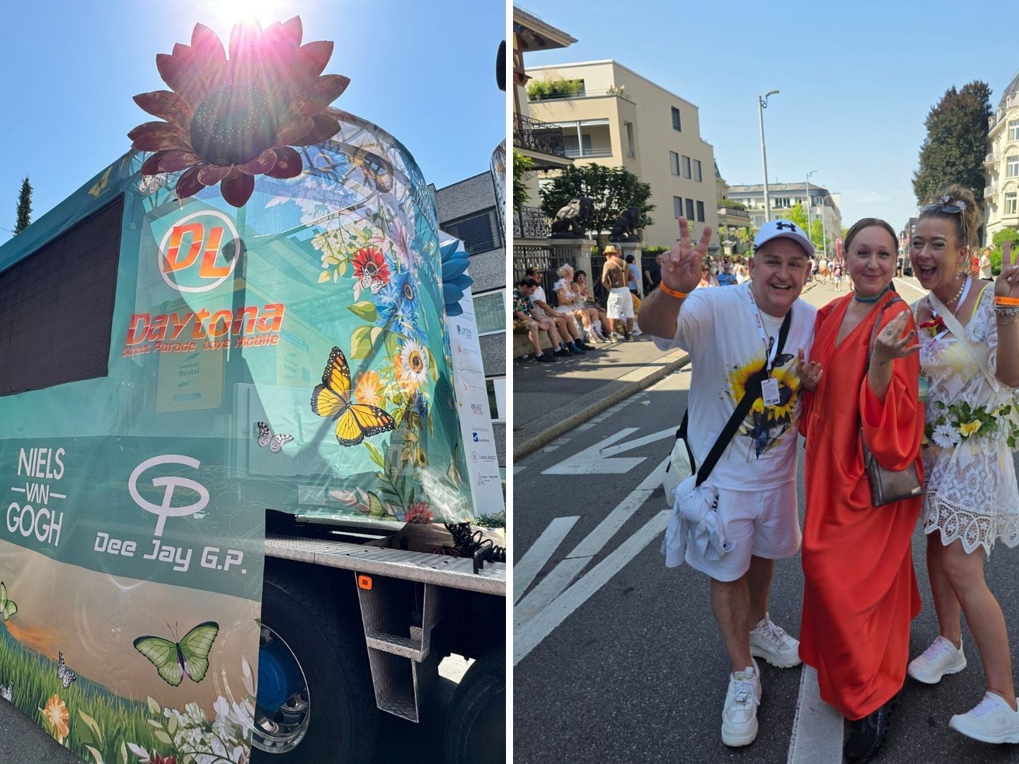 Bei 33 Grad und strahlender Sonne feierten Hunderttausende an Zürichs Seeufer die Street Parade 2025 – begleitet von Beats und ausgelassener Stimmung.