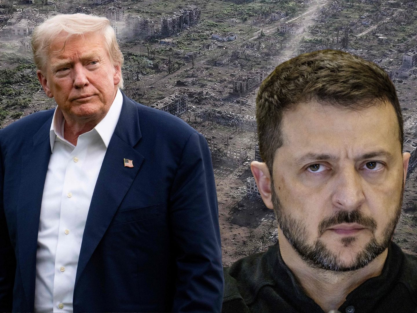 US-Präsident Donald Trump (links) und Vizepräsident JD Vance (nicht im Bild) wollen keine weiteren US-Gelder für den Krieg in der Ukraine bereitstellen und fordern mehr Engagement von Europa. US-Präsident Donald Trump (links) und Vizepräsident JD Vance (nicht im Bild) wollen keine weiteren US-Gelder für den Krieg in der Ukraine bereitstellen und fordern mehr Engagement von Europa.
