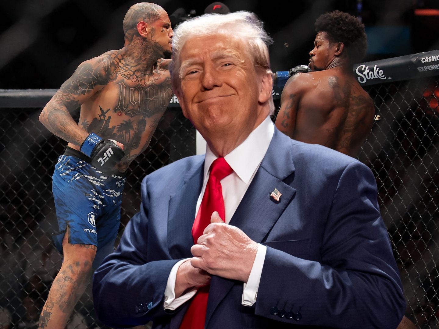 Zum 250. Jahrestag der US-Unabhängigkeit am 4. Juli 2026 plant Donald Trump einen Käfigkampf im Weißen Haus.