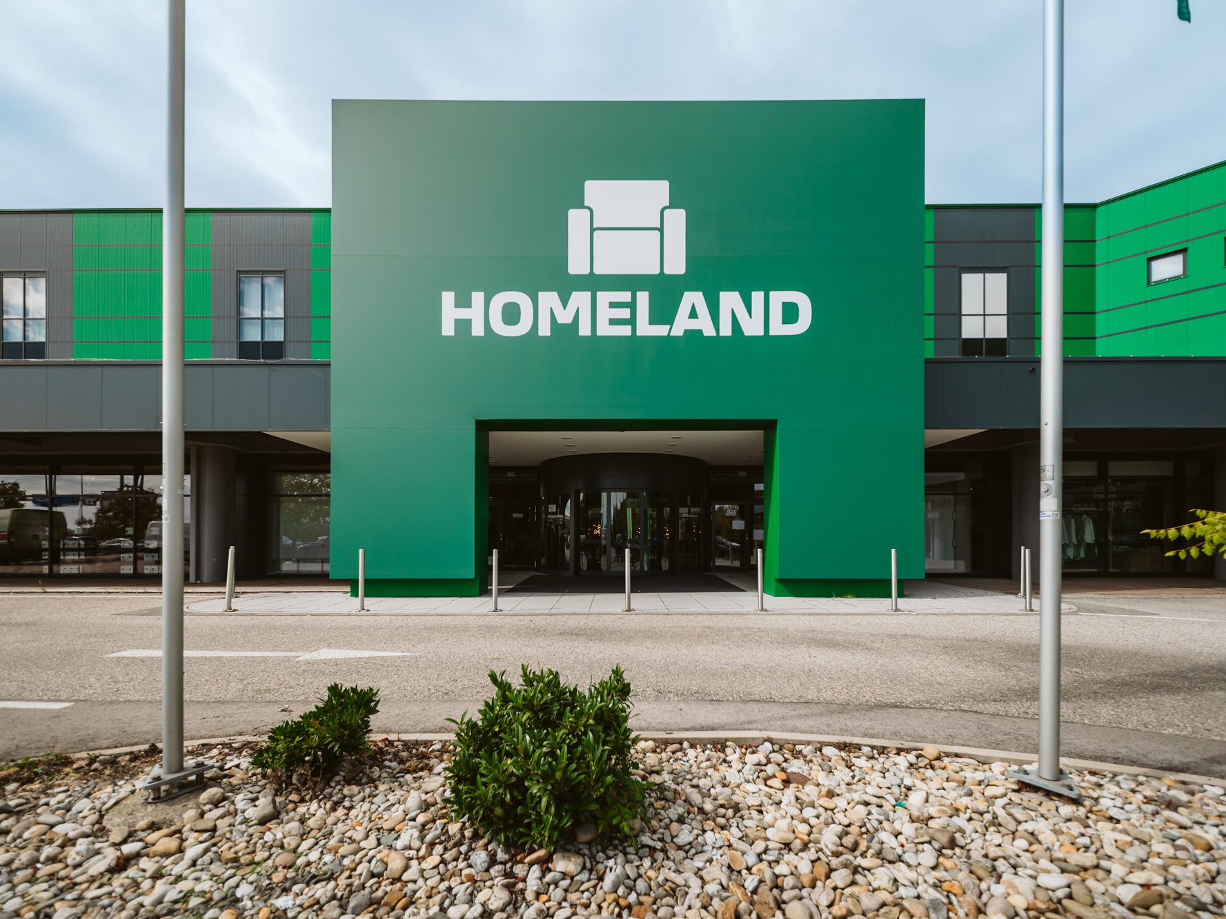 Homeland startet in der Ex-Leiner-Filiale in Kagran.