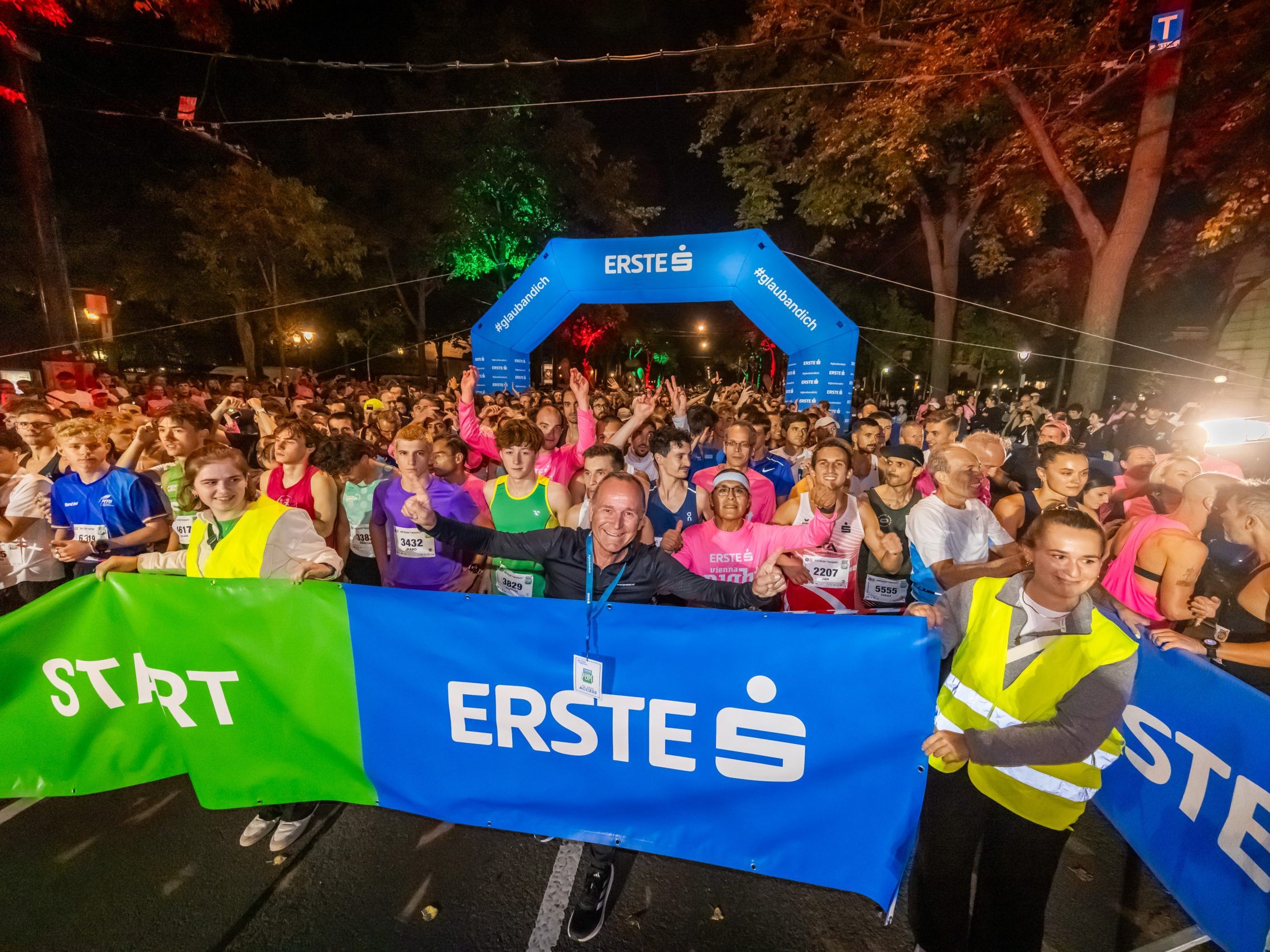 So sah der Vienna Night Run letztes Jahr aus.