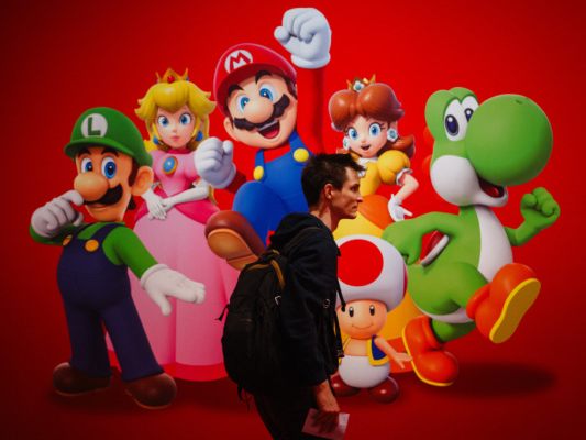Luigi, Prinzessin Peach, Mario und Co an "Paris Game Week" illustriert Luigi, Prinzessin Peach, Mario und Co an "Paris Game Week" illustriert