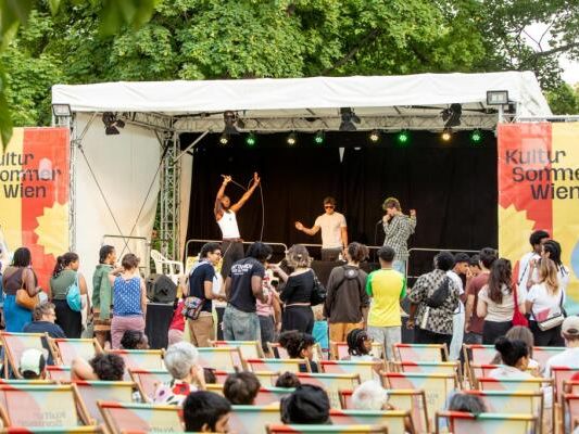 Kultursommer Wien (hier im Reithofferpark) zog erfolgreiche Bilanz