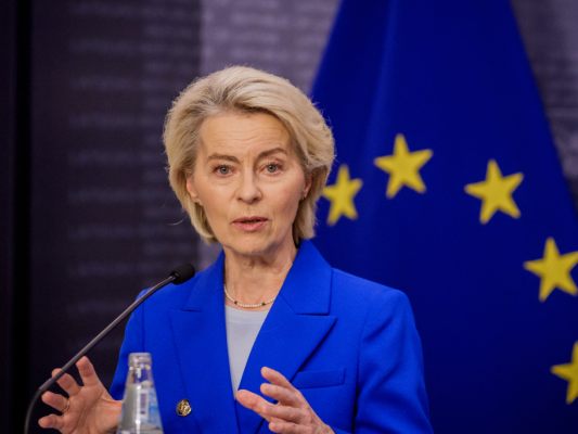 Von der Leyen dürfte Unterstützung der EU für Ukraine bekräftigen Von der Leyen dürfte Unterstützung der EU für Ukraine bekräftigen