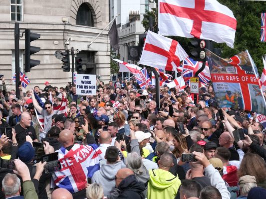 Massendemonstration in London