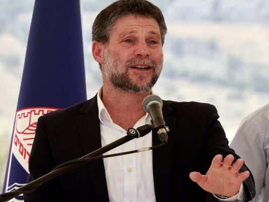 Israels rechtsextremer Finanzminister Bezalel Smotrich Israels rechtsextremer Finanzminister Bezalel Smotrich