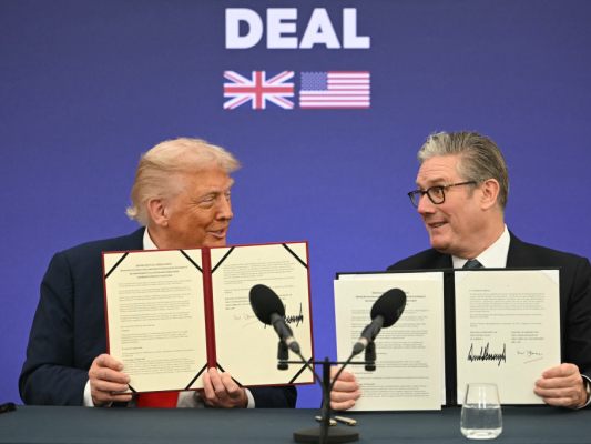 Deal - Trump und Starmer unterzeichneten Technologie-Partnerschaft