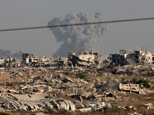 Blick auf den Gazastreifen Blick auf den Gazastreifen