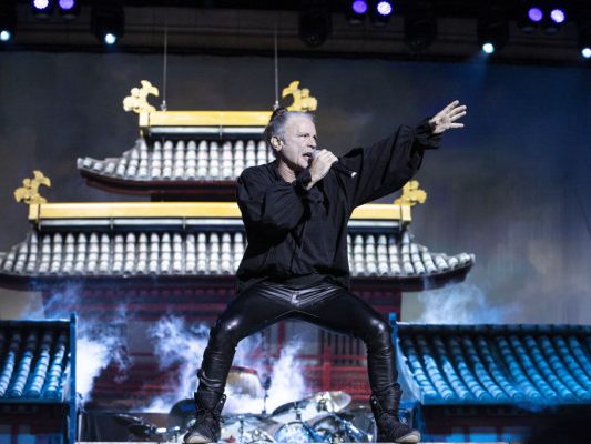 Iron Maiden mit Sänger Bruce Dickinson kommen wieder Iron Maiden mit Sänger Bruce Dickinson kommen wieder