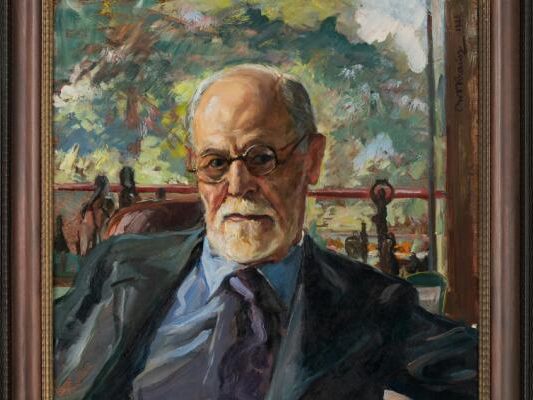 Porträt Sigmund Freud von Wilhelm Victor Krausz Porträt Sigmund Freud von Wilhelm Victor Krausz