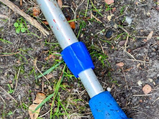 Auch eine Krücke dürfte in dem Streit zum Einsatz gekommen Auch eine Krücke dürfte in dem Streit zum Einsatz gekommen