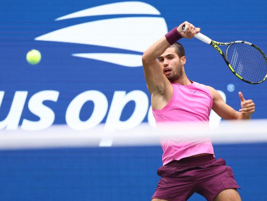 Alcaraz steht zum zweiten Mal im Endspiel der US Open